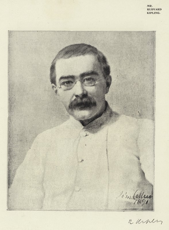 Rudyard Kipling先生 作者 英国摄影师