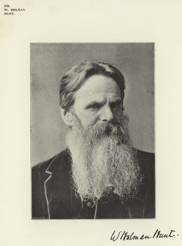 W Holman Hunt先生 作者 英国摄影师
