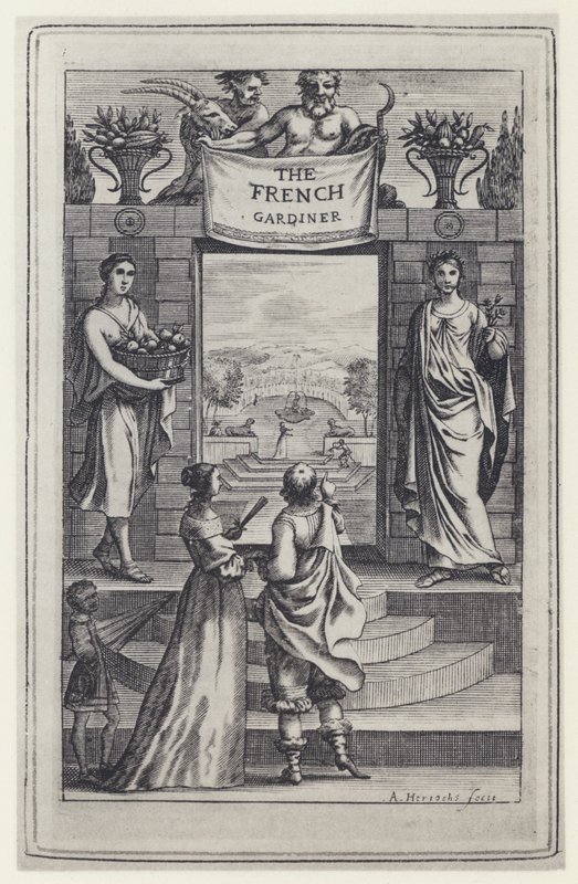 N de Bonnefons, The French Gardiner, Tr J Evelyn, J Crooke 1658 (b/w photo) 作者 英国摄影师
