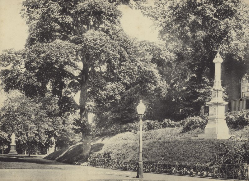 Northernhay Gardens，埃克塞特，德文郡 作者 英国摄影师