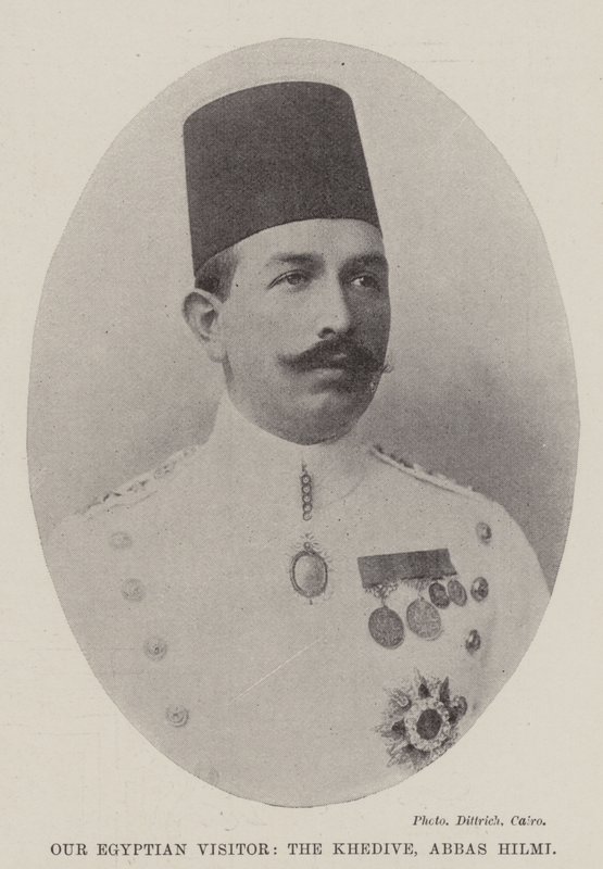我们的埃及访客，Khedive，Abbas Hilmi 作者 英国摄影师