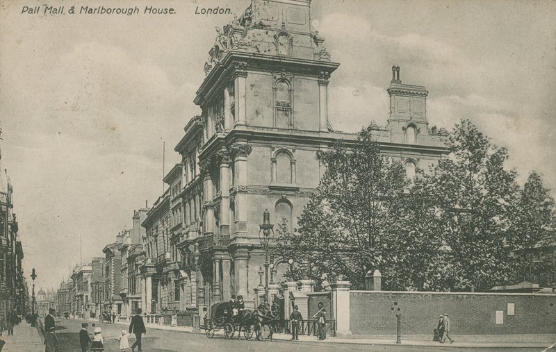 Pall Mall和Marlborough House 作者 英国摄影师