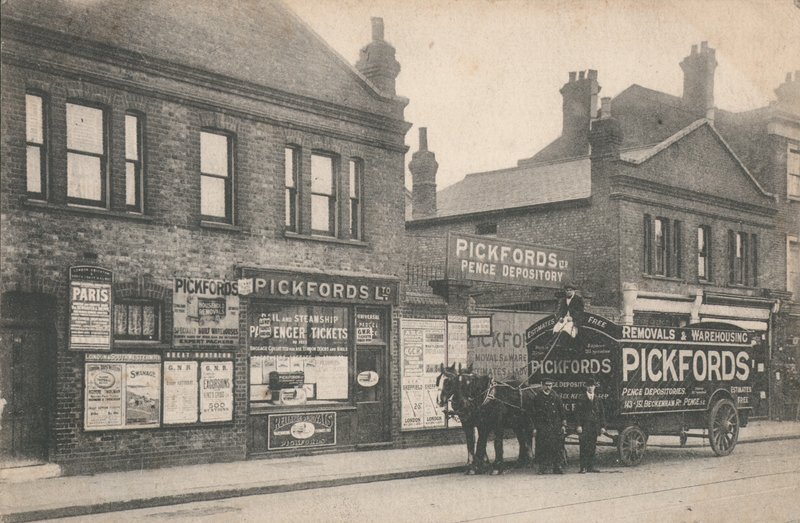 Penge，Pickfords，搬运和仓储 作者 英国摄影师