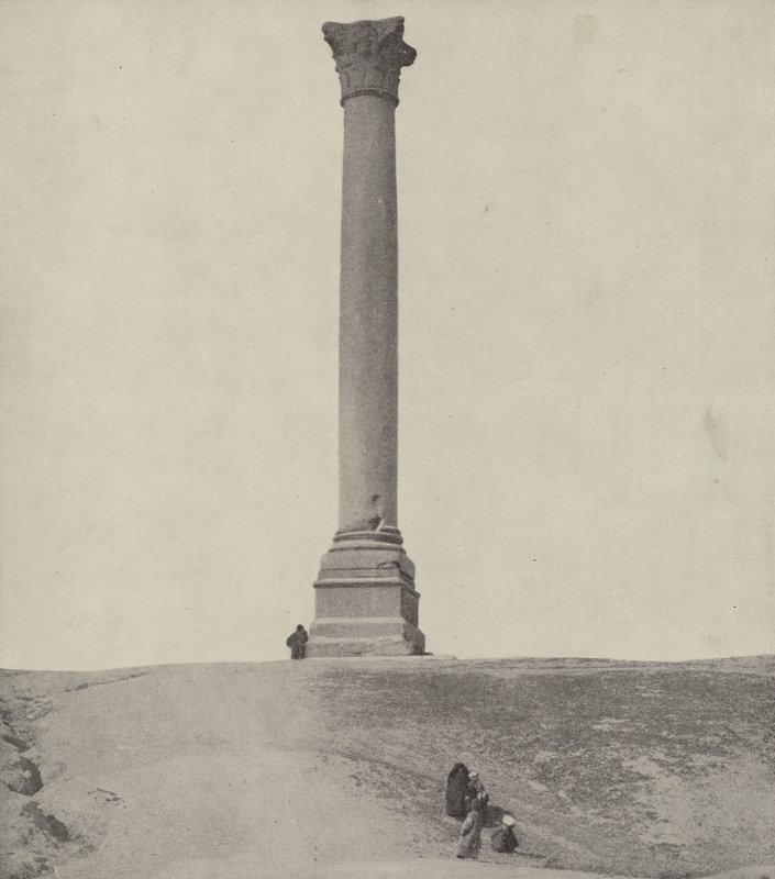Pompeys Pillar，为纪念戴克里先生而成长 作者 英国摄影师