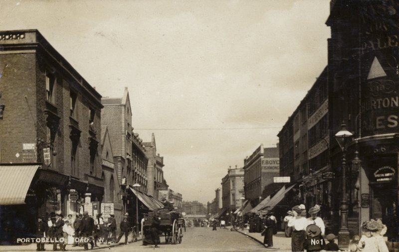 Portobello Road，W 作者 英国摄影师