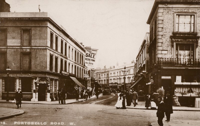 Portobello Road，W 作者 英国摄影师