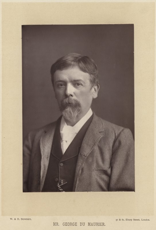 George du Maurier的肖像 作者 英国摄影师