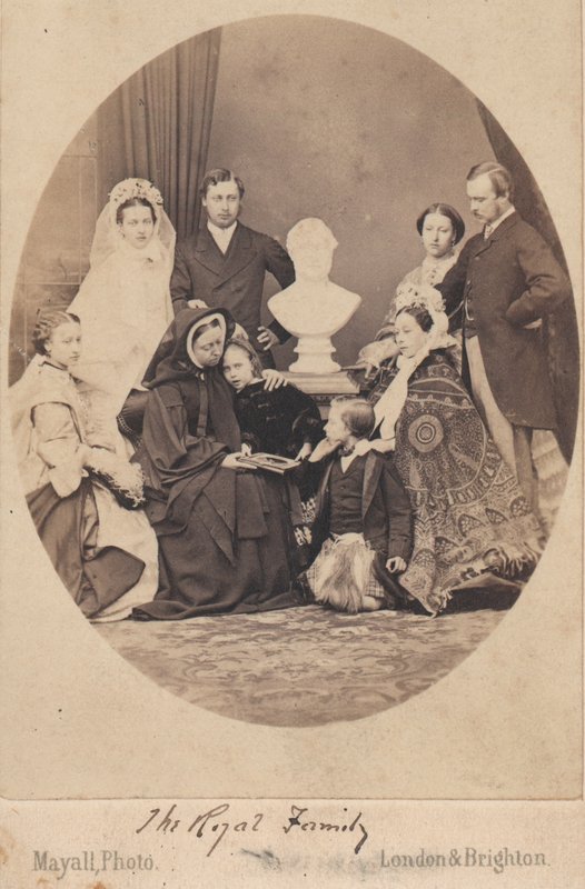 Victoria Queen和Prince Albert 作者 英国摄影师