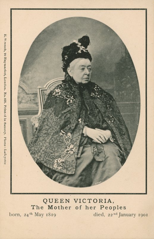 维多利亚女王，她的母亲 作者 英国摄影师