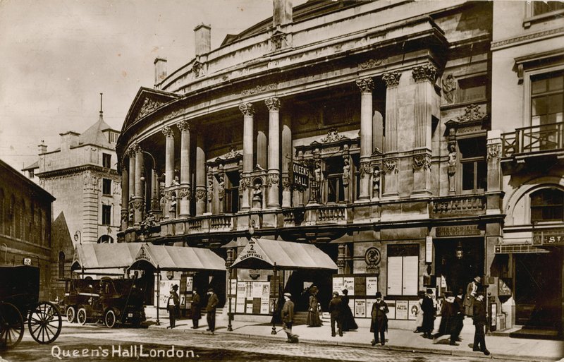 Queens Hall，Langham Place，London，1902年5月 作者 英国摄影师