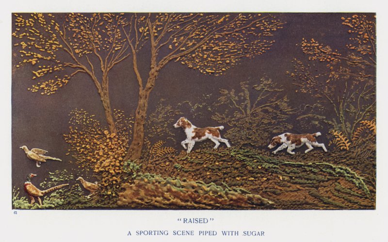 "Raised"，用糖裱糊的运动场景（照片） 作者 英国摄影师