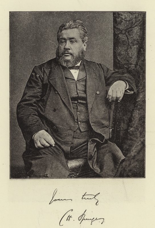 Rev CH Spurgeon 作者 英国摄影师