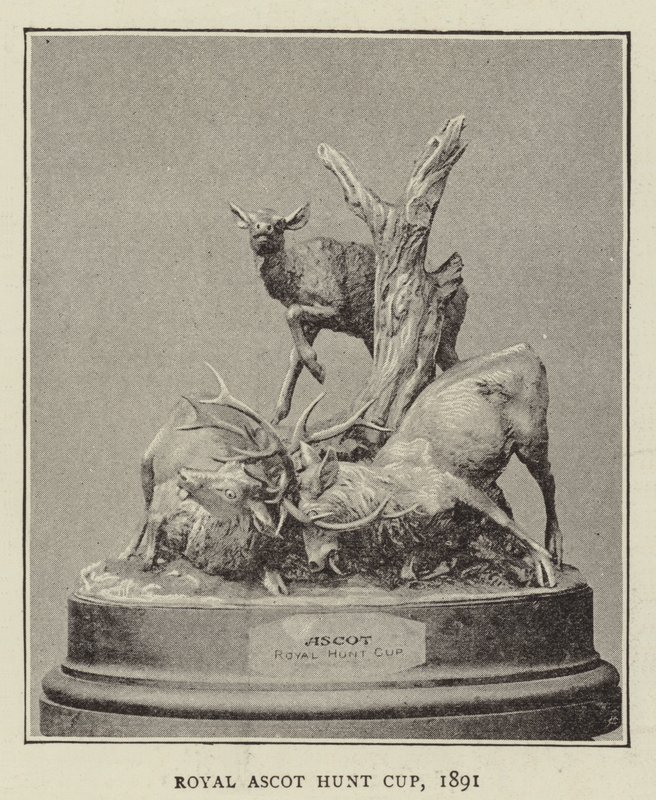皇家阿斯科特亨特杯，1891年 作者 英国摄影师