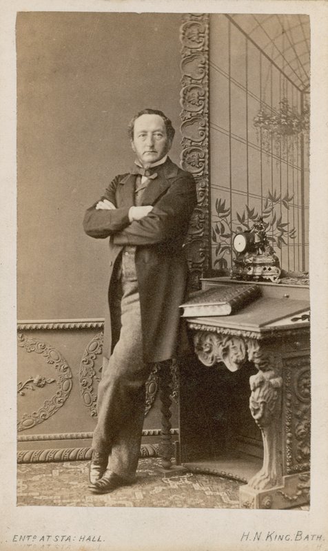 钢琴家Sigismond Thalberg 作者 英国摄影师