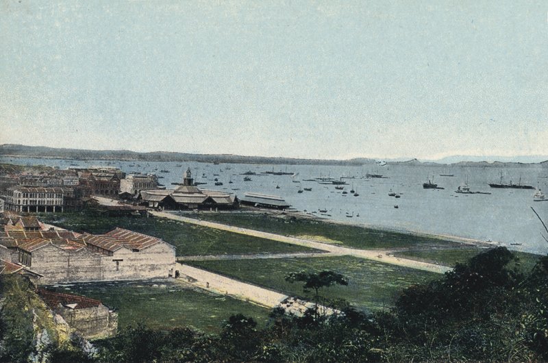 Singapore (coloured photo) 作者 英国摄影师