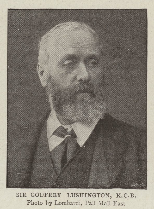 Godfrey Lushington爵士，KCB 作者 英国摄影师