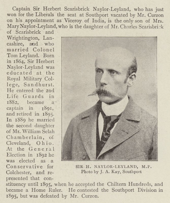 国会议员H Naylor Leyland爵士 作者 英国摄影师