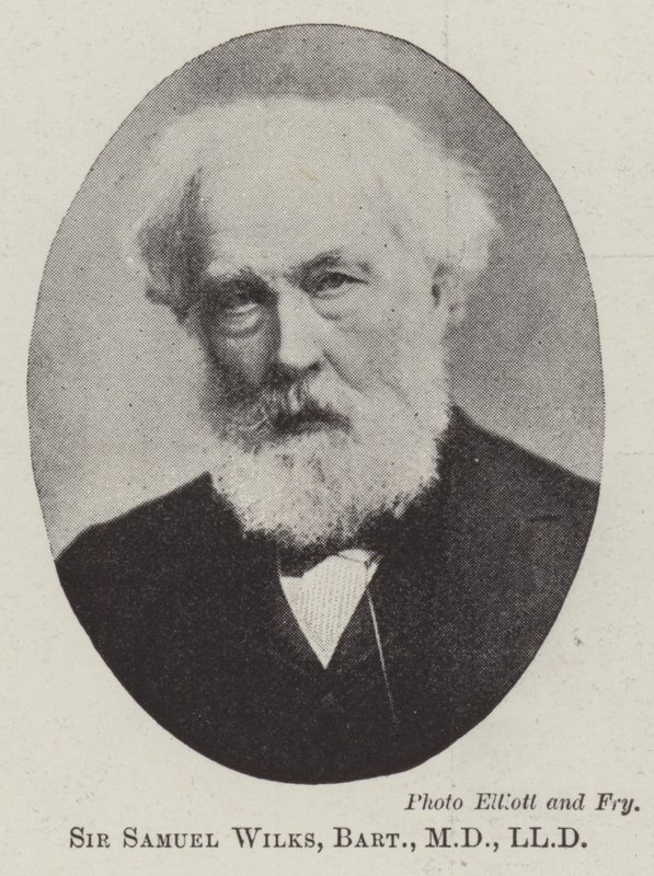 Samuel Wilks爵士，男爵，医学博士，LLD 作者 英国摄影师