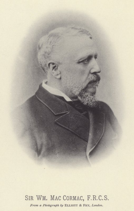 William MacCormac 爵士，FRCS（黑白照片） 作者 英国摄影师