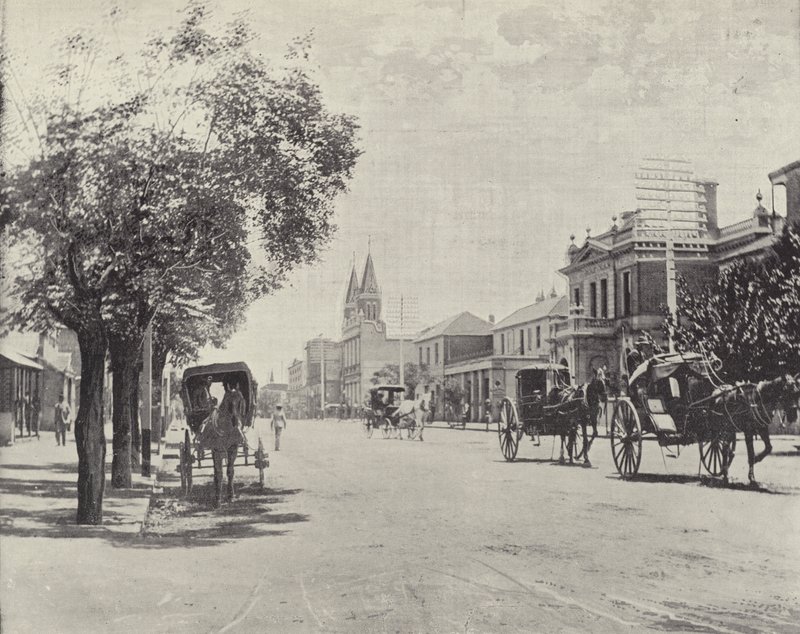 St Georges Terrace，珀斯，西澳大利亚 作者 英国摄影师