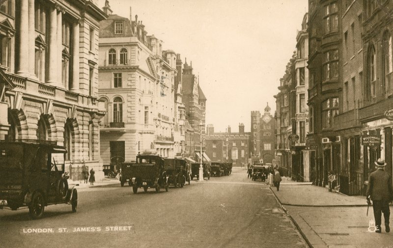 St Jamess Street，伦敦 作者 英国摄影师