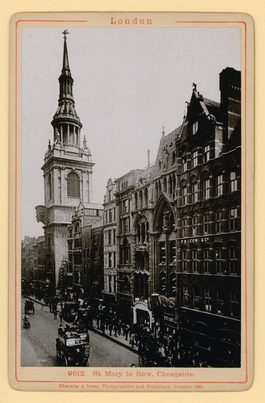 St Mary le Bow，Cheapside，伦敦 作者 英国摄影师