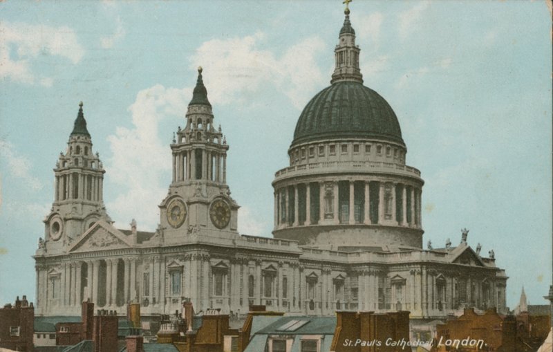 St Pauls大教堂，伦敦 作者 英国摄影师