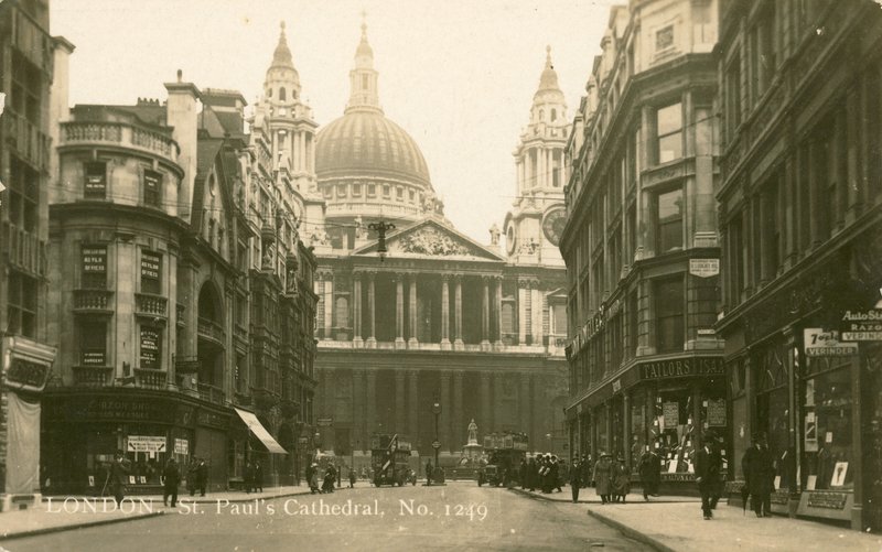 St Pauls大教堂，伦敦 作者 英国摄影师