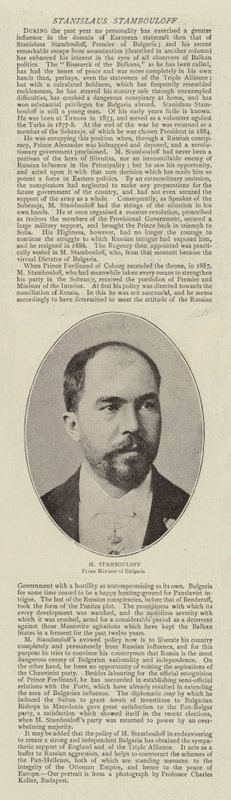 Stanislaus Stambouloff 作者 英国摄影师