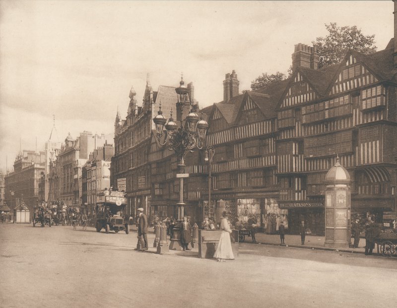 Staple Inn，Holborn，伦敦，20世纪初 作者 英国摄影师
