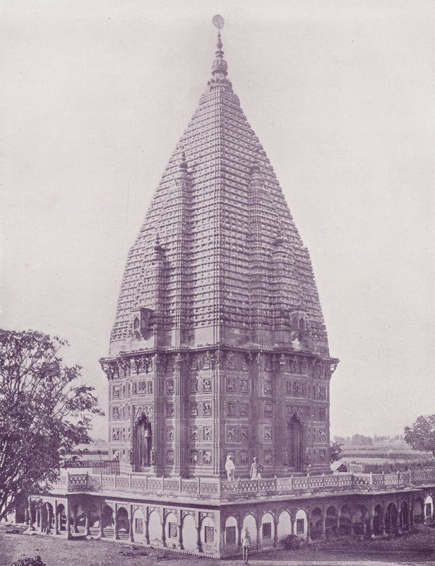 Sumrer Temple，Ramnugger，Benares 作者 英国摄影师