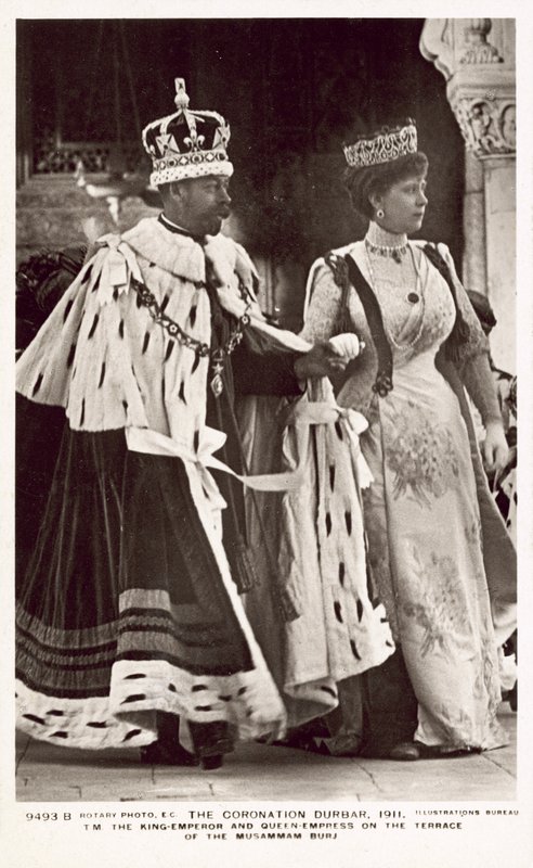 印度德里的加冕杜尔巴（The Coronation Durbar）。 作者 英国摄影师