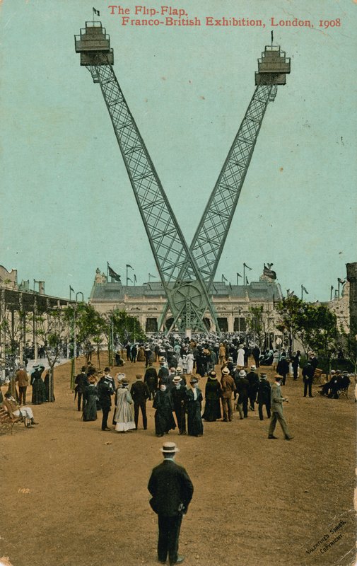 Flip-Flap，法国 - 英国展览，伦敦，1908年 作者 英国摄影师