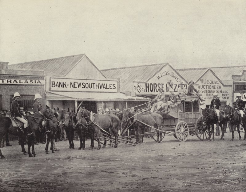 The Gold Escort，Coolgardie 作者 英国摄影师
