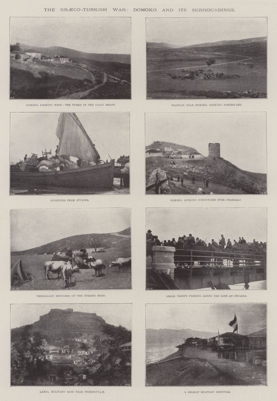 Graeco-Turkish战争，Domoko及其周边地区 作者 英国摄影师