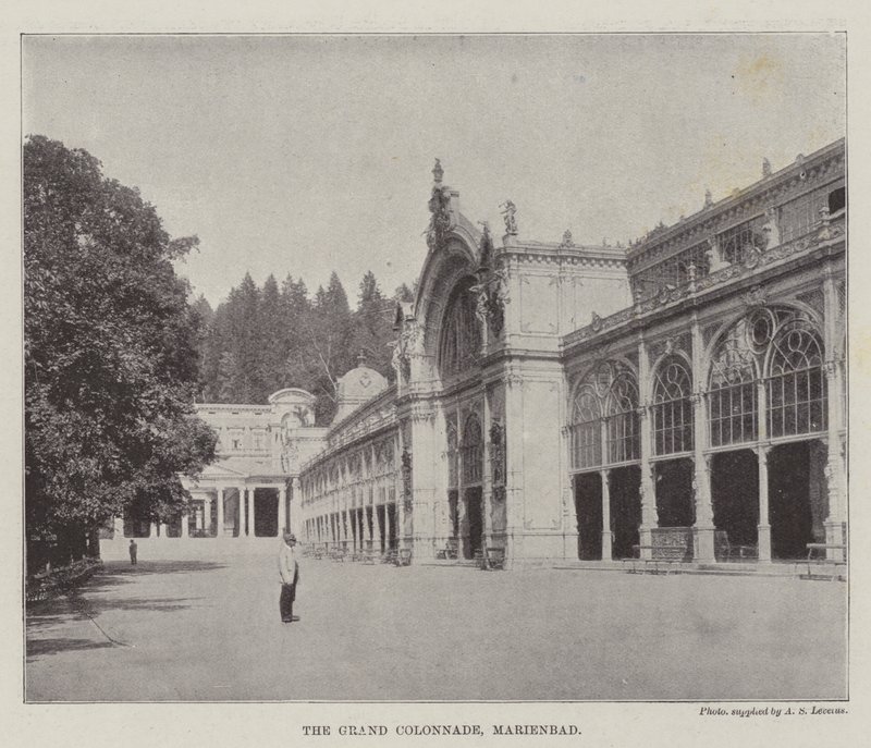 Marienbad是Grand Colonnade 作者 英国摄影师