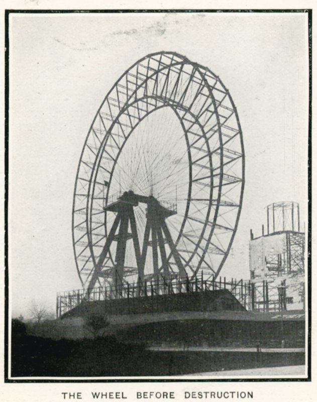 伦敦伯爵宫的巨轮;来自The Sphere，1907年4月13日 作者 英国摄影师