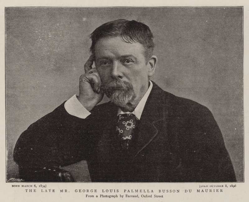 已故的George Louis Palmella Busson Du Maurier先生 作者 英国摄影师