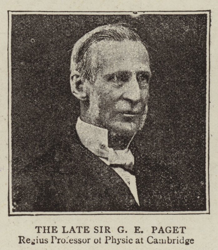 已故的GE Sir Paget 作者 英国摄影师