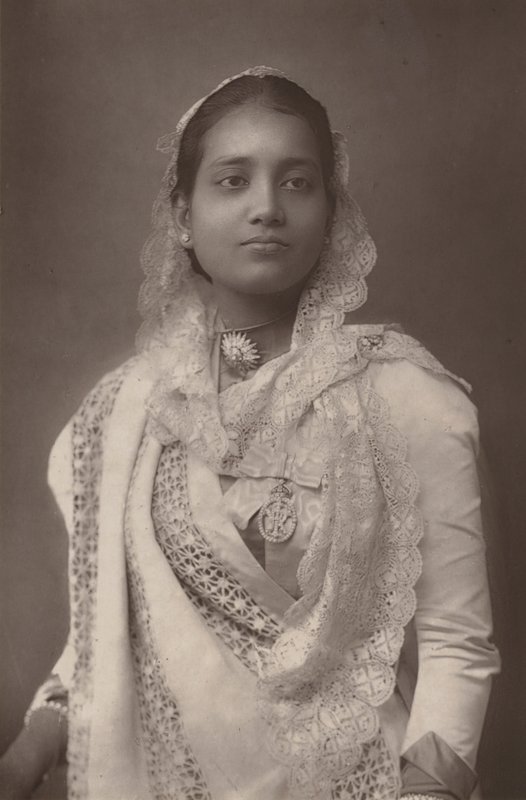 Kuch Behar的Maharani 作者 英国摄影师