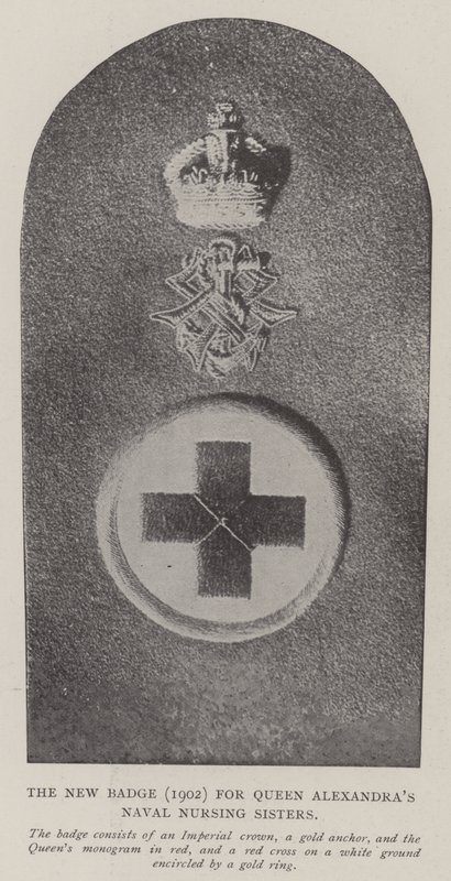 女王亚历山德拉斯海军护理姐妹的新徽章（1902年） 作者 英国摄影师