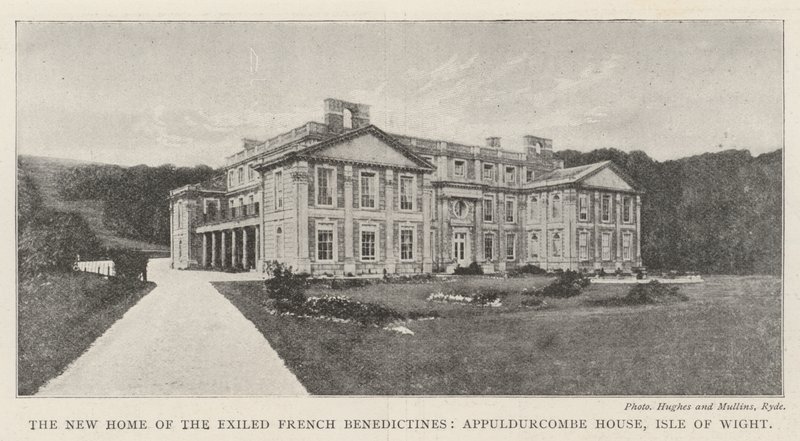 流亡法国本笃会的新家，Appuldurcombe House，怀特岛 作者 英国摄影师