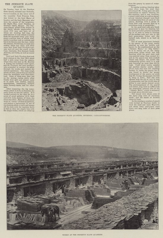 Penrhyn板岩采石场 作者 英国摄影师