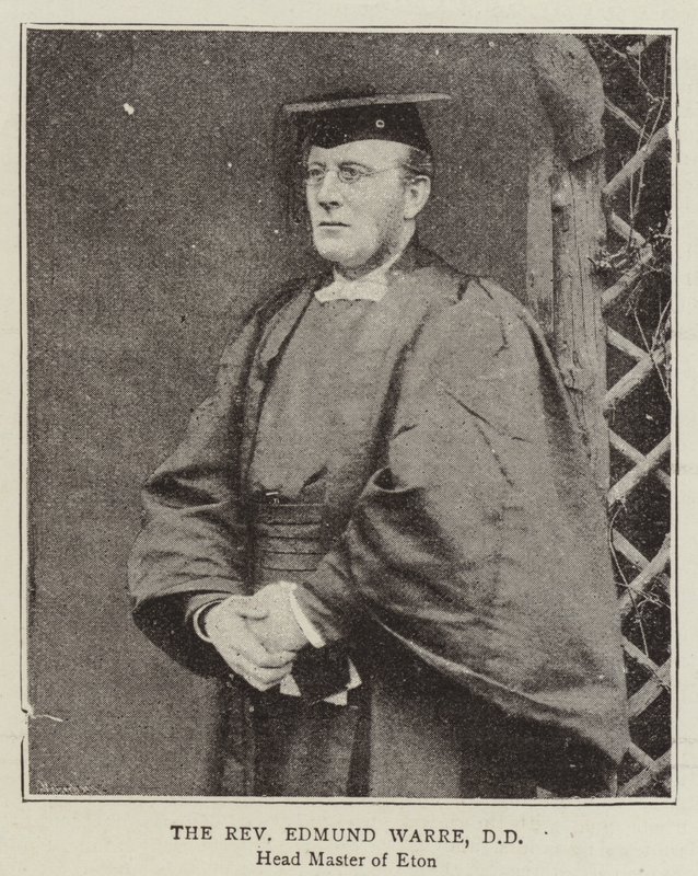 牧师Edmund Warre，DD 作者 英国摄影师
