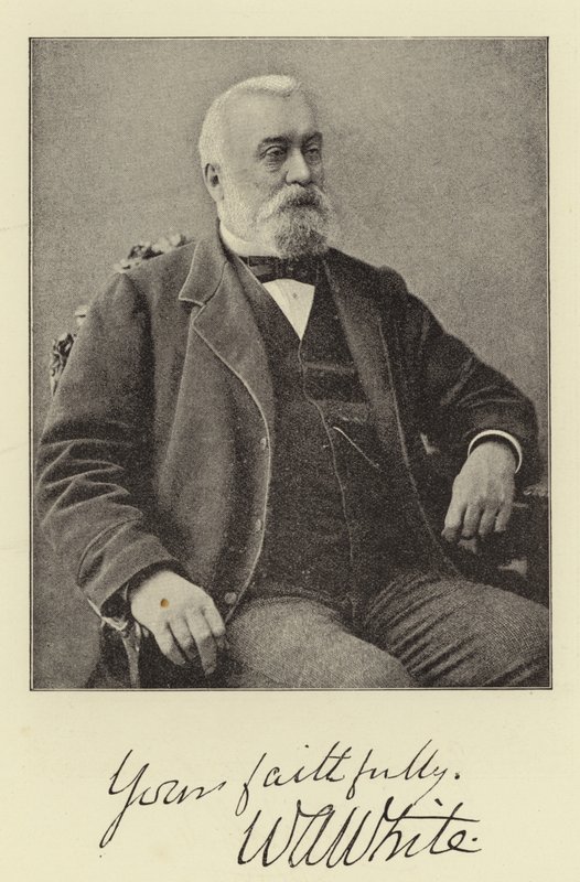 正确的William White先生，GCB，女王陛下驻土耳其大使 作者 英国摄影师
