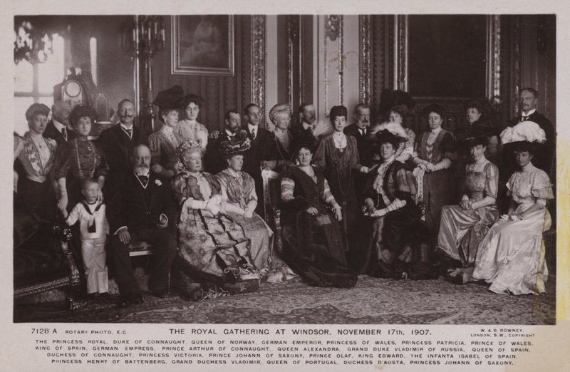 1907年11月17日，温莎皇家集会 作者 英国摄影师