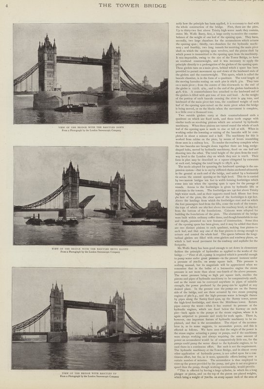 伦敦塔桥的建设 作者 英国摄影师