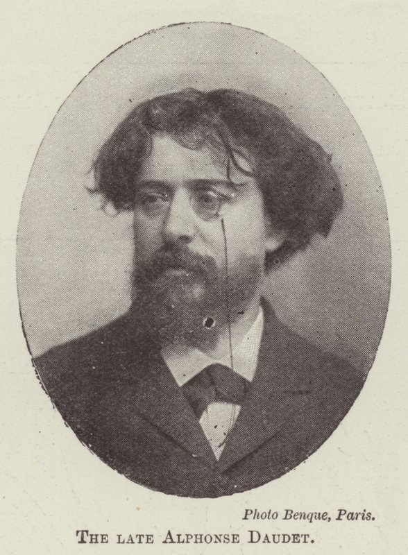 已故的Alphonse Daudet 作者 英国摄影师