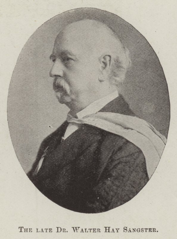 已故的Walter Hay Sangster博士 作者 英国摄影师