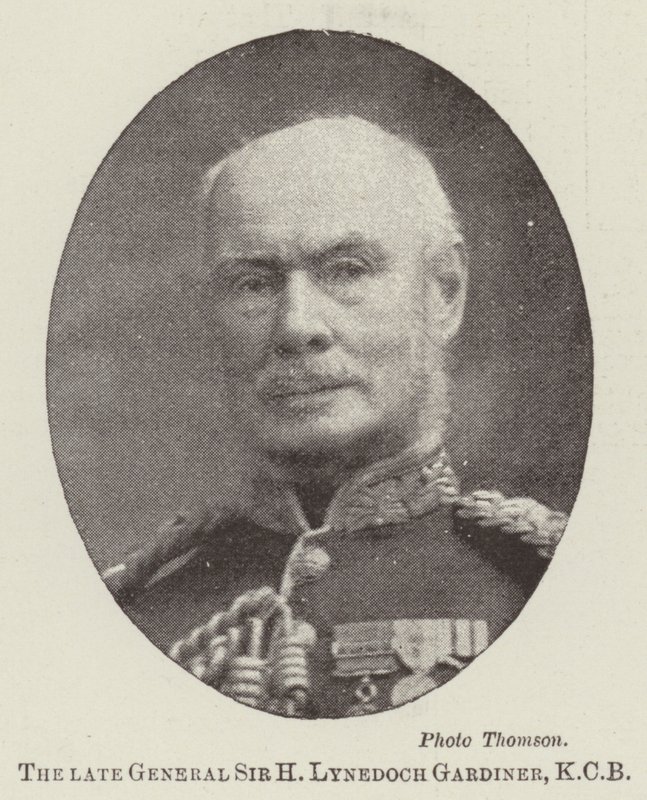 已故的H H Lynedoch Gardiner将军，KCB 作者 英国摄影师